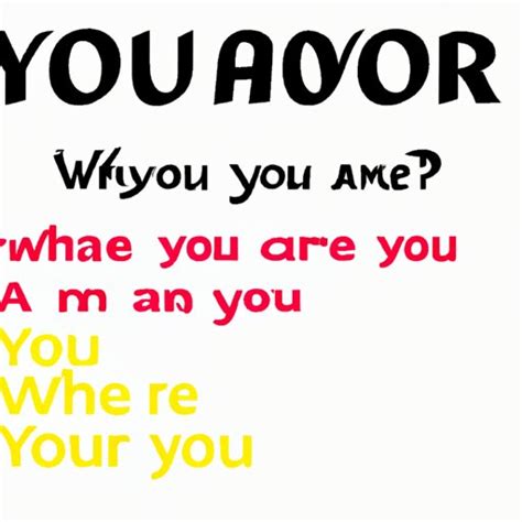 Exploring the Meaning Behind “Who Are You” Lyrics - The Enlightened Mindset