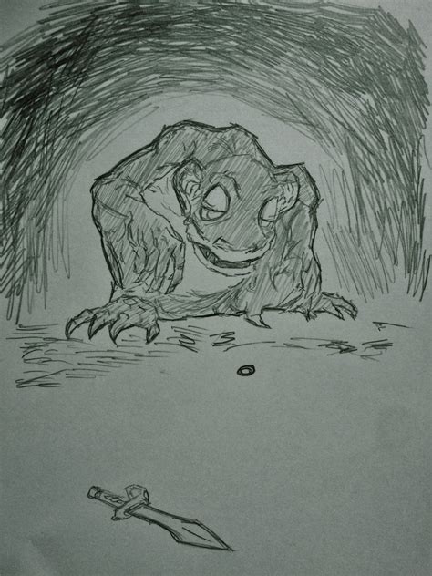 Gollum, From The Hobbit-1977 by MrTingsryd on DeviantArt