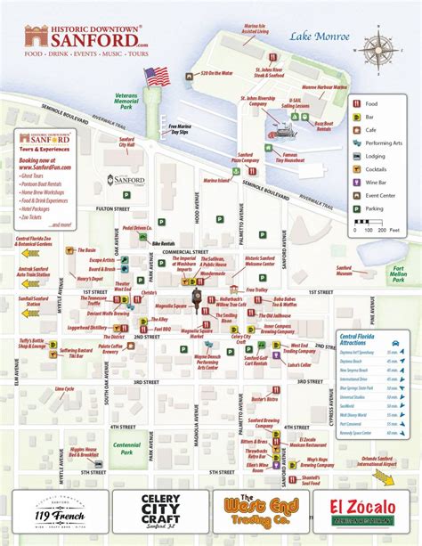 downtown-map-historic-downtown-sanford - Historic Downtown Sanford