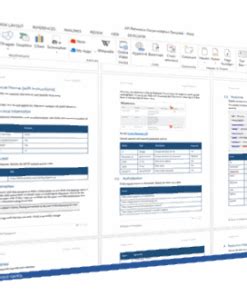 API Template (MS Word) + Tutorial – Technical Writing Tools