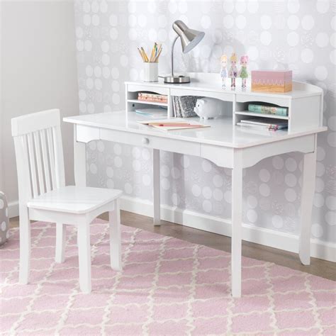 KidKraft Avalon Kids 41.6" Writing Desk with Hutch and Chair Set & Reviews | Wayfair