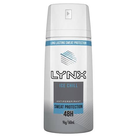 Buy Lynx Antiperspirant Deodorant Aerosol Ice Chill 160ml Online at ...