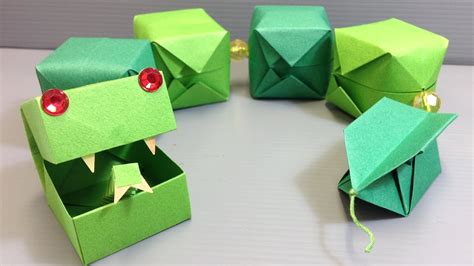 CUTE! Origami Snake Easy Craft Project - YouTube