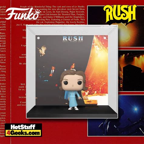 2022 NEW Rush - Exit... Stage Left Funko Pop! Album