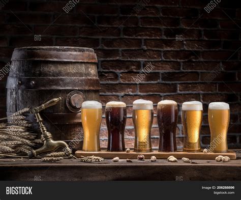 Glasses Beer Ale Image & Photo (Free Trial) | Bigstock