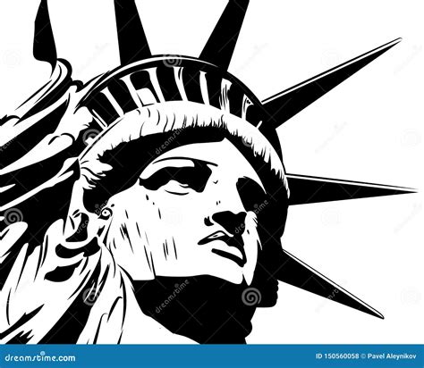 Statue of Liberty Vector Image Stock Vector - Illustration of design, culture: 150560058