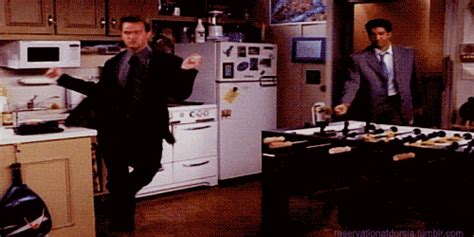 Chandler Bing Dance Gif