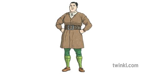 miss trunchbull matilda character ks2 Illustration - Twinkl