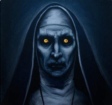 "Valak Painting" Canvas Prints by samRAW08 | Redbubble