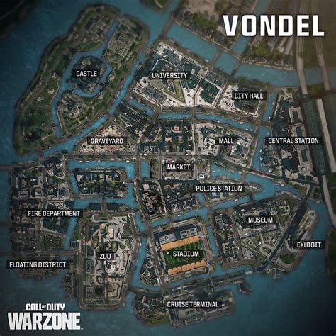 Call of Duty Warzone 2's Vondel map: All Points of Interests revealed