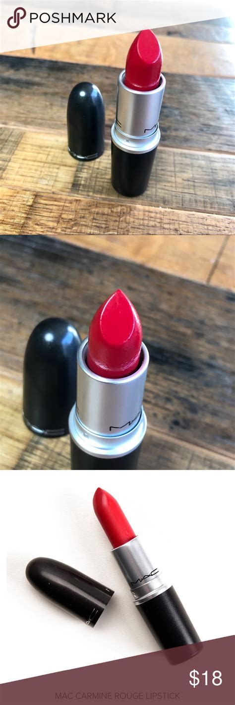 MAC Carmine Rouge Limited Edition Lipstick | Lipstick, Mac samples, Mac cosmetics