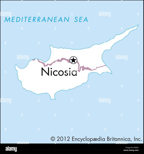 Nicosia cyprus maps cartography geography nicosia hi-res stock photography and images - Alamy