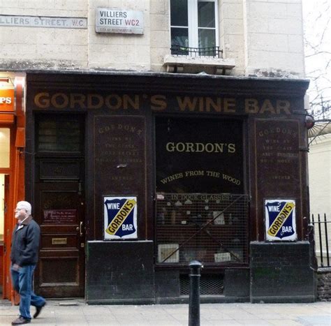 Gordon's - the Oldest Wine Bar in London