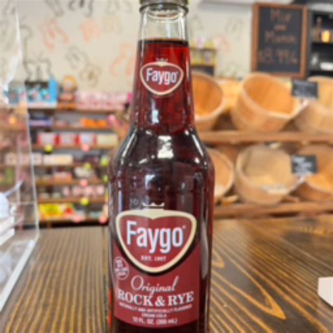 Faygo Rock & Rye Soda 12oz | James' Sweet Spot