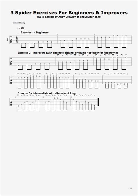 Best Finger Exercises For Guitar