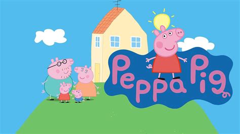 Peppa Pig House Wallpaper Desktop - iXpap