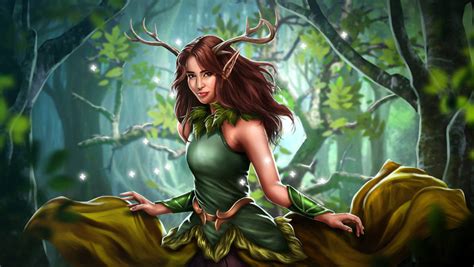 COMMISSION:WOOD FAIRY by caturchandra on DeviantArt