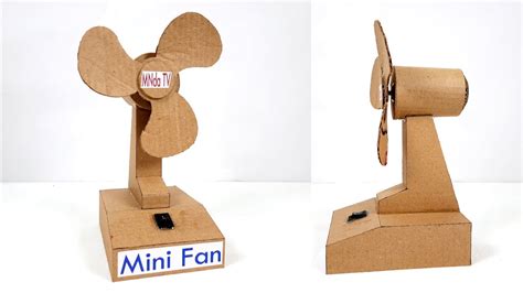 Summer Craft: Table Fan Out Of Cardboard At Home DIY Crafts, 54% OFF