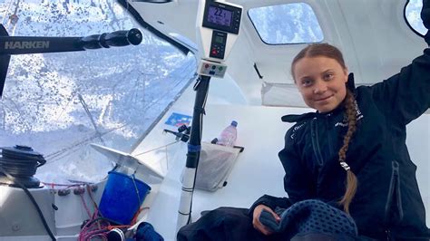 Greta Thunberg completes Atlantic Ocean voyage for UN climate meeeting