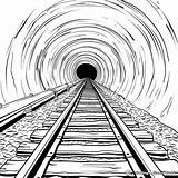 Tunnel Coloring Pages Printable For Free Download sketch template