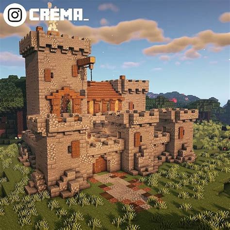 20 Minecraft Medieval Build Ideas and Tutorials - Mom's Got the Stuff | Minecraft castle ...