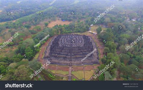 Borobudur Aerial View Stock Photo 1141195172 | Shutterstock