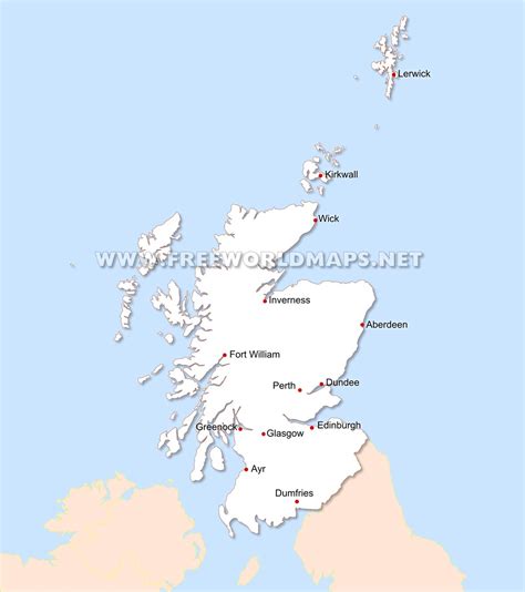 Scotland Map