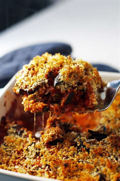 Baked Eggplant Parmesan Casserole - Yay! For Food