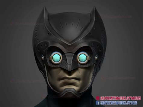 Owlman Helmet Cosplay 3D Print Model - Etsy