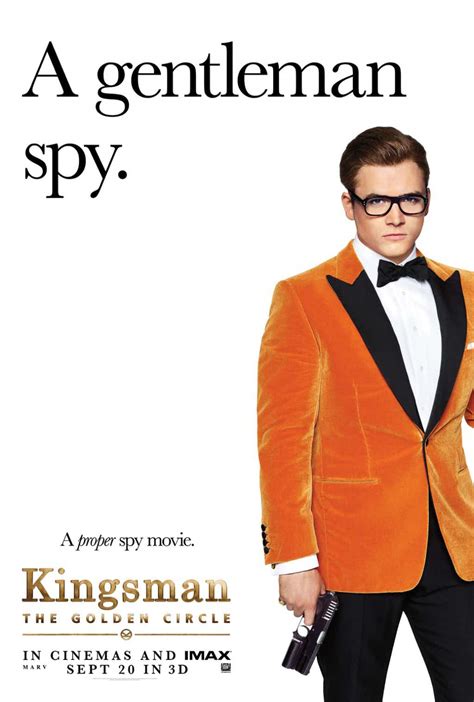 Kingsman 2 The Golden Circle Movie – Character Posters and Poster ...