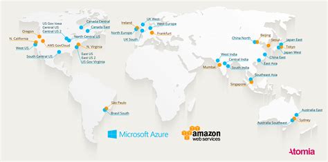 Map Of Microsoft Data Centers