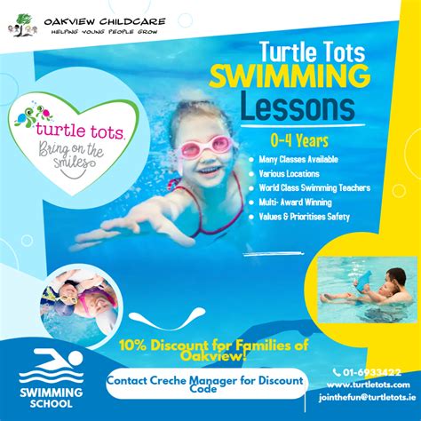 Turtle Tots Swim Lessons - Oakview House Childcare Early Childhood Care and Education (ECCE)