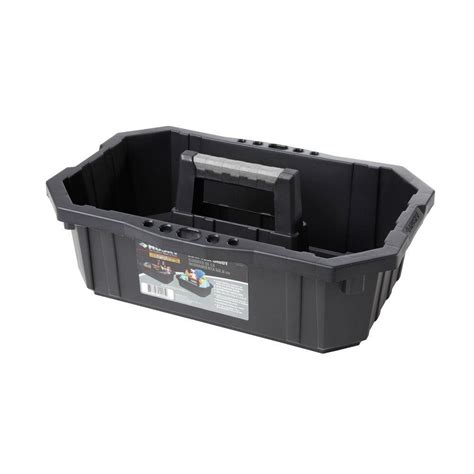 Husky 1-Compartment Professional Tool Caddy Small Parts Organizer ...