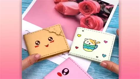 DIY Cute origami wallet | Creative Minds - YouTube