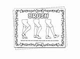Tap Shoes Coloring Pages sketch template