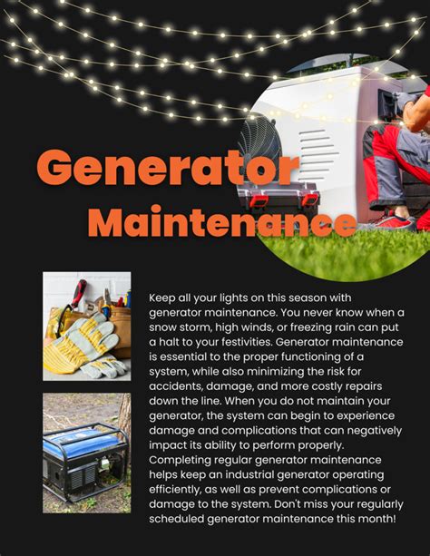 Generator Maintenance - Automated Home Generators