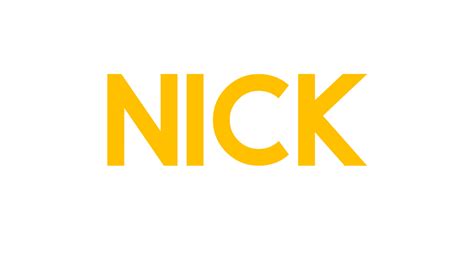 New Nick Logo (2017-) by DTVRocks on DeviantArt