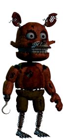 Nightmare Foxy Plushtrap by Walrusmanart on DeviantArt