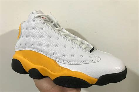 First Look: Air Jordan 13 in White/Yellow - Sneaker Freaker