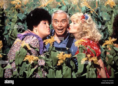 HEE HAW, Lulu Roman, Ernest Borgnine, Misty Rowe, 4/2/1994 Stock Photo ...