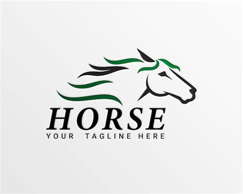 Premium Vector | Horse logo design