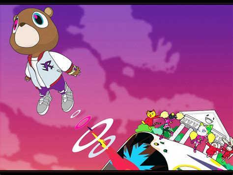 Kanye West Album Bear Wallpaper