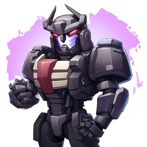 Premium AI Image | Megatron Transformers cartoon character Generative AI