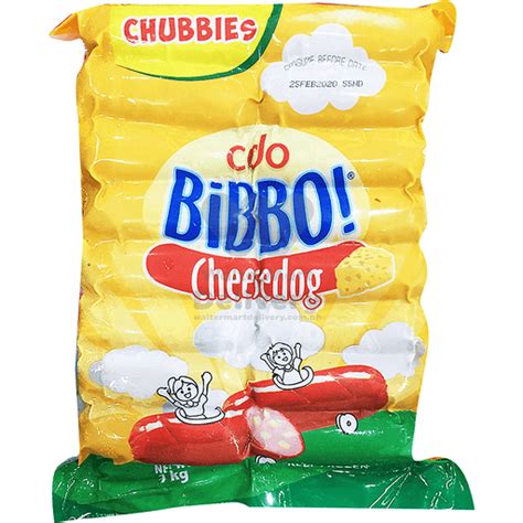 CDO Bibbo Chubbies Cheesedog | 1kg | Deli & Hotdogs | Walter Mart