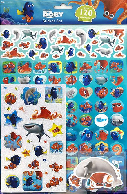 Finding Dory sticker set | Euro Publishing s.r.l.