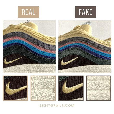 How To Spot Real Vs Fake Air Max 1/97 Sean Wotherspoon – LegitGrails