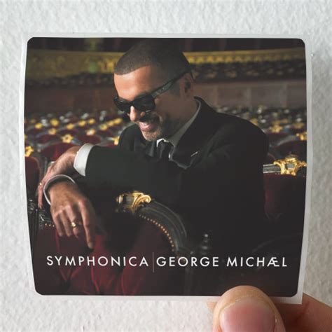 George Michael Symphonica Album Cover Sticker