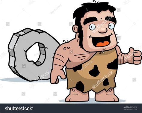 Caveman Wheel Stock Illustration 20704798 - Shutterstock