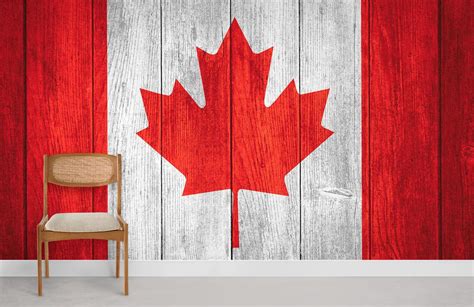 Canadian Flag Wall Murals | Ever Wallpaper UK