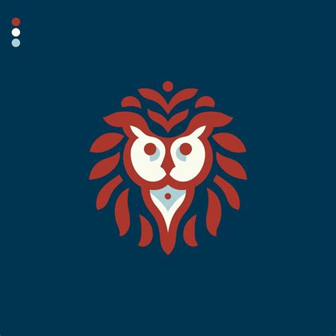 Lion Owl Logo illustration, owl logo design, lion logo design, pro vector 37739204 Vector Art at ...